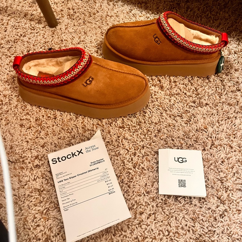 Tazz Suede Platform Clog Slippers